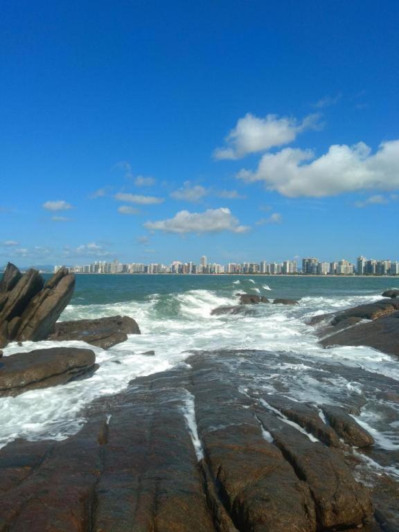 Flat Frente Mar Green Diamond ヴィラ・ヴェーリャ エクステリア 写真
